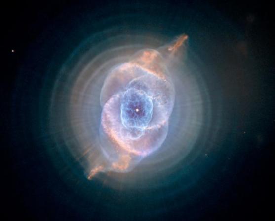 The Cat's Eye nebula. IMAGE COURTESY NASA/ESA 
